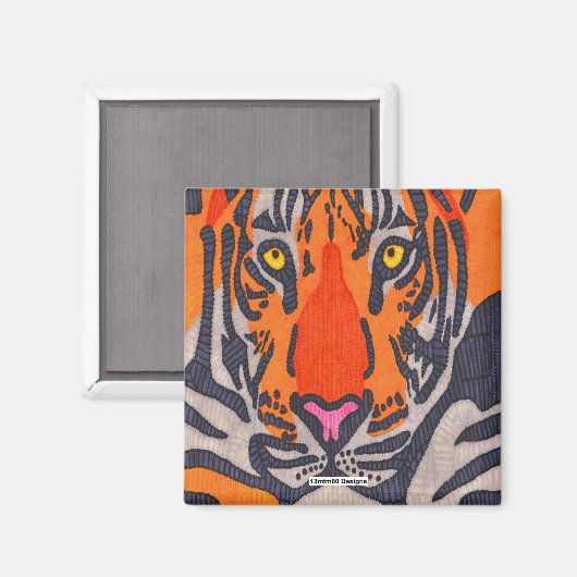 Tigre - Aimant (Recto/Verso)