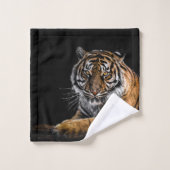 Tigre animal sauvage de la Jungle (Gant de toilette)