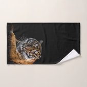 Tigre animal sauvage de la Jungle (Serviette à main)