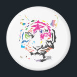 Tigre arc-en-ciel<br><div class="desc">Un design très cool et moderne avec un tigre, détruit dans beaucoup de taches d'encre super colorées.</div>