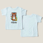 Tigre aventurier mignon (Design Recto & Verso)
