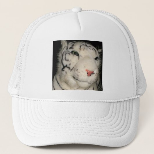 Tigre blanc 1 Casquette (Devant)