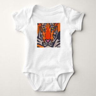 Tigre (blanc) - Body bébé