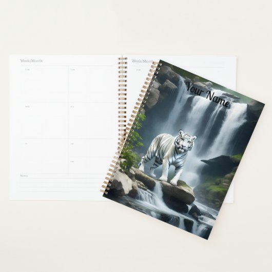 Tigre blanc du Bengale dans la nature (Devant avec enveloppe)