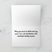 Tigre blanc égrappant dans la carte de vacances de (Intérieur)