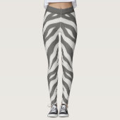 "TIGRE BLANC" - LEGGINGS DE VÊTEMENTS ACTIFS (Devant)