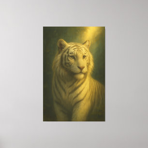 Tigre Blanc Majestueux – Impression d'Art Fin