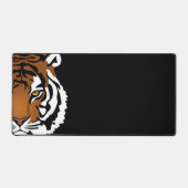 Tigre, Chat Sauvage sur Fond Noir (Recto)