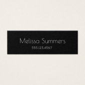 Tigre, chat sauvage sur noir (Devant)