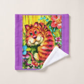 tigre coloré (Gant de toilette)