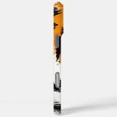 Tigre Coloré Visage Gros plan Téléphone / coque ip (Verso / Droite)