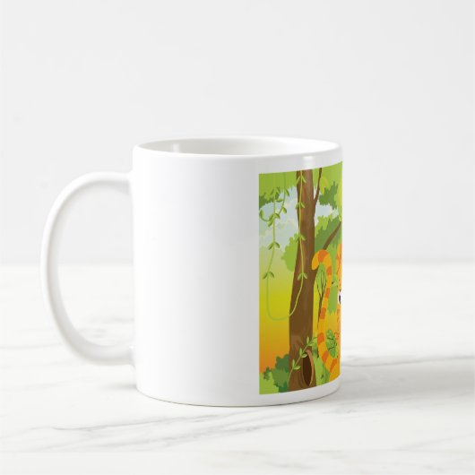 Tigre Dans La Mug De La Jungle (Gauche)