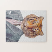 Tigre dans le puzzle d'Armani (Horizontal)