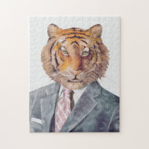 Tigre dans le puzzle d'Armani