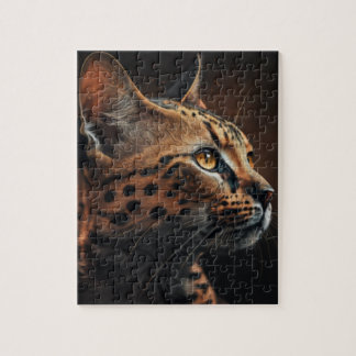 tigre de chat puzzle drôle animal