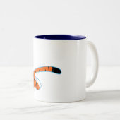 Tigre De Dessin Sur La Mug De Course (Devant droit)