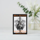 Tigre de Mista et carte de visite EFFRAYANTS de (Debout devant)