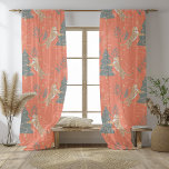 Tigre De Noël Vintage Avec Arbre De Noël<br><div class="desc">Emmenez les vacances à la maison avec ce délicieux tigre de Noël Vintage avec des rideaux en pure sieste d'arbre de Noël. Dotés d'un design adorable d'un tigre ludique entouré d'arbres de Noël festifs, ces rideaux apportent une touche fantaisiste à votre décor de vacances. Le tissu clair et aéré filtre...</div>