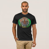 Tigre de nuit T-shirt (Devant entier)