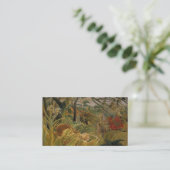 Tigre de Rousseau cartes de visite (Debout devant)