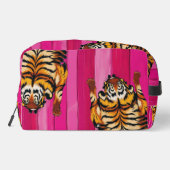 tigre de style tibétain - sac cosmétique (Verso)
