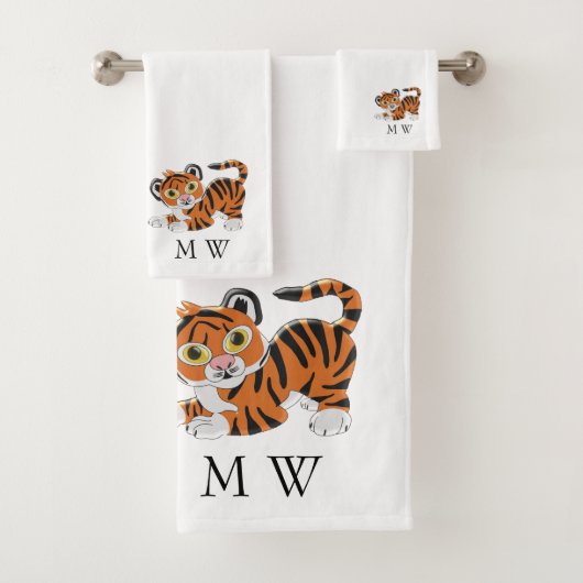 Tigre Design Monogrammé (En situation)