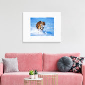 Tigre en toile (Insitu(Salon))