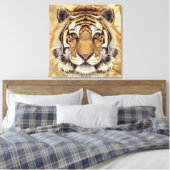 Tigre en toile (Insitu(Chambre))