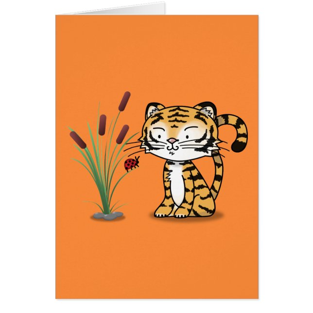 Tigre et coccinelle (Devant)