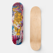 Tigre Graffiti Skateboard (Recto)