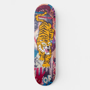 Tigre Graffiti Skateboard