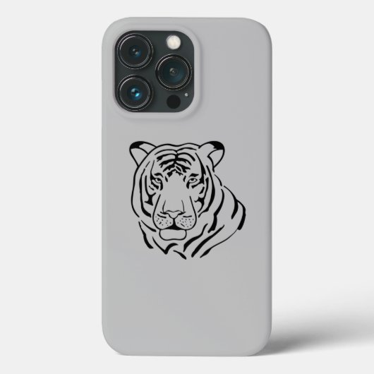 Tigre Gratiffi coque iphone (Verso)