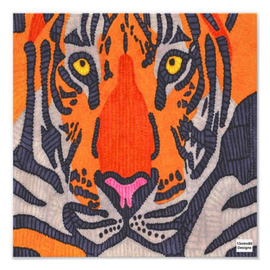 Tigre - Impression photo (Devant)