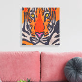 Tigre - Impression sur toile (Insitu(Salon))