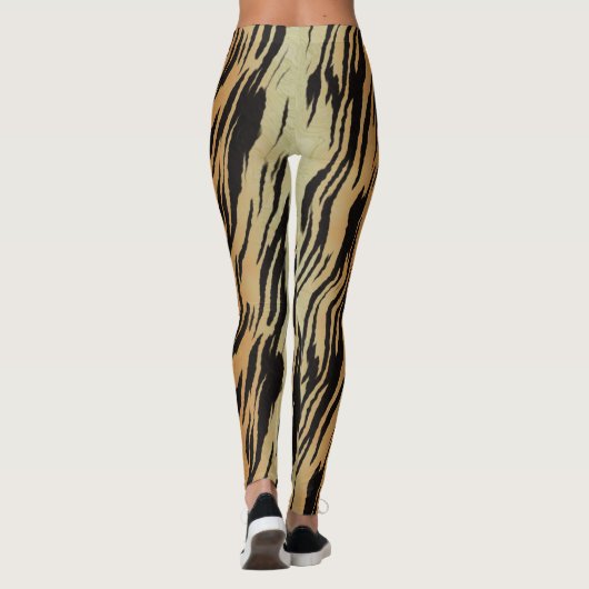 Tigre Imprimer Leggings de Yoga (Dos)