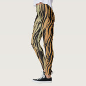 Tigre Imprimer Leggings de Yoga (Gauche)