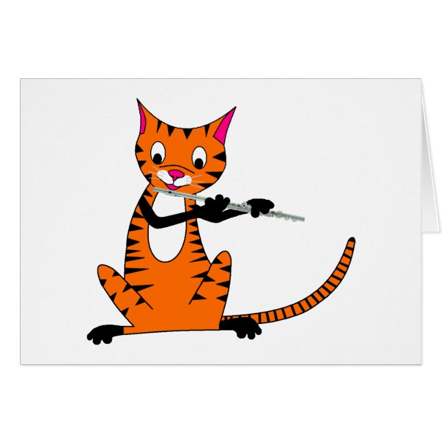 Tigre jouant la cannelure (Devant horizontal)