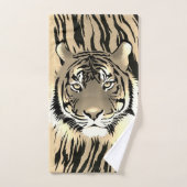 Tigre majestueux (Serviette à main)