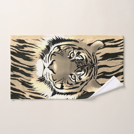 Tigre majestueux (Serviette à main)