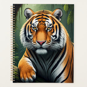 Tigre majestueux dans la jungle