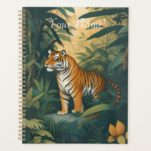 Tigre majestueux dans la Jungle Elégant Art de la