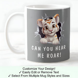 Tigre Mignon Dans Une Tasse ! Objet Dérivé Pour Am