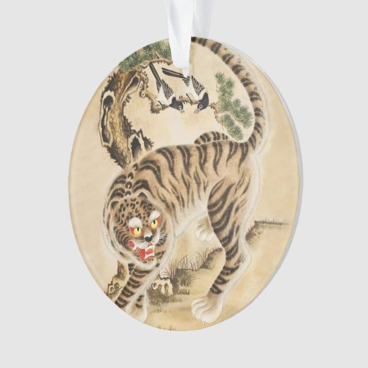Tigre Minhwa vintage Sous Pin Tree (devant)