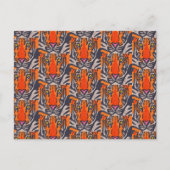 Tigre (motif) - Carte postale (Devant)