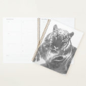 Tigre noir et blanc (Devant avec enveloppe)