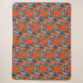Tigre - Plaid Sherpa (Devant)