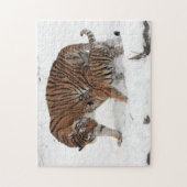 Tigre sibérien et puzzle de CUB (Vertical)