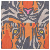 Tigre - Tissu de coton Pima (fermé)
