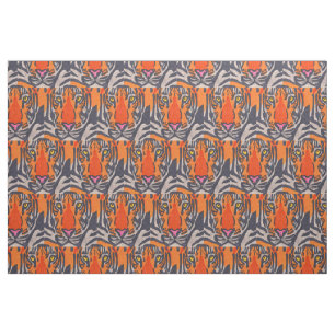 Tigre - Tissu de coton Pima