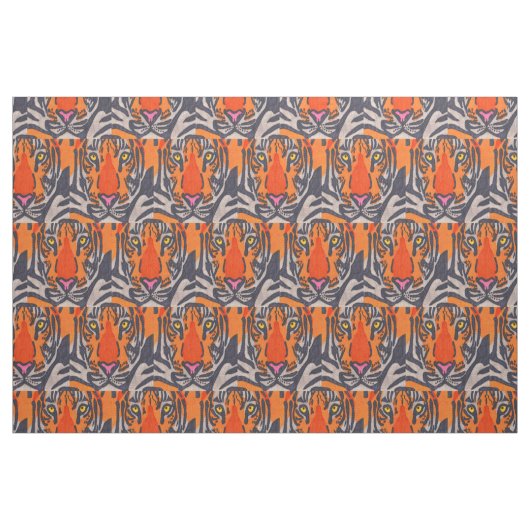 Tigre - Tissu de coton Pima (Fat Quarter)